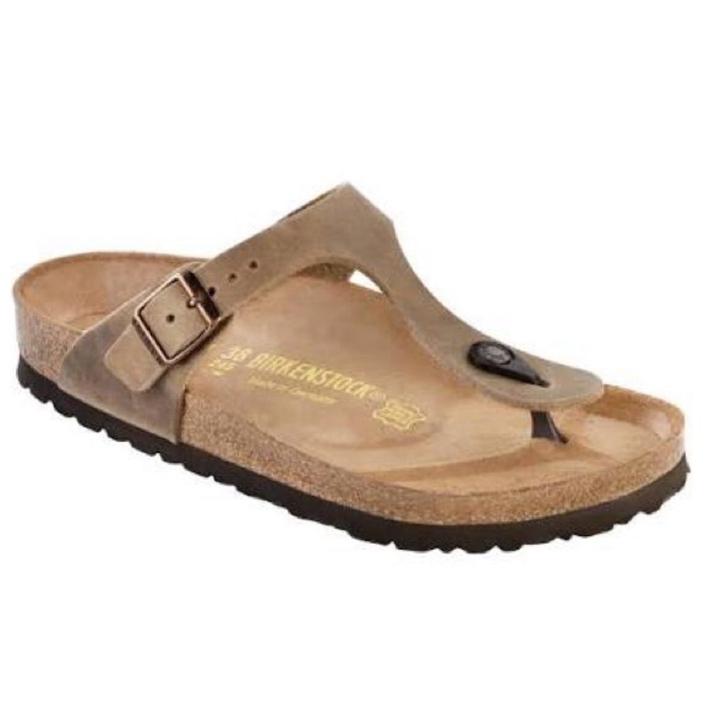 Birkenstock Gizeh Tobacco Brown Sandals